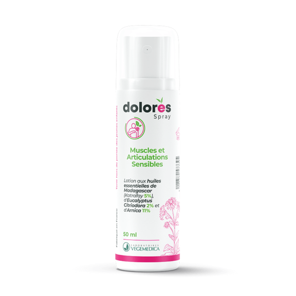 DOLORES®  Spray - Douleurs articulaires / musculaires anti inflammatoire naturel