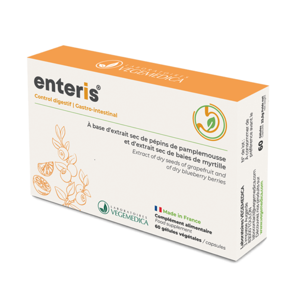 ENTERIS® - Troubles gastro-intestinaux complément alimentaire naturel